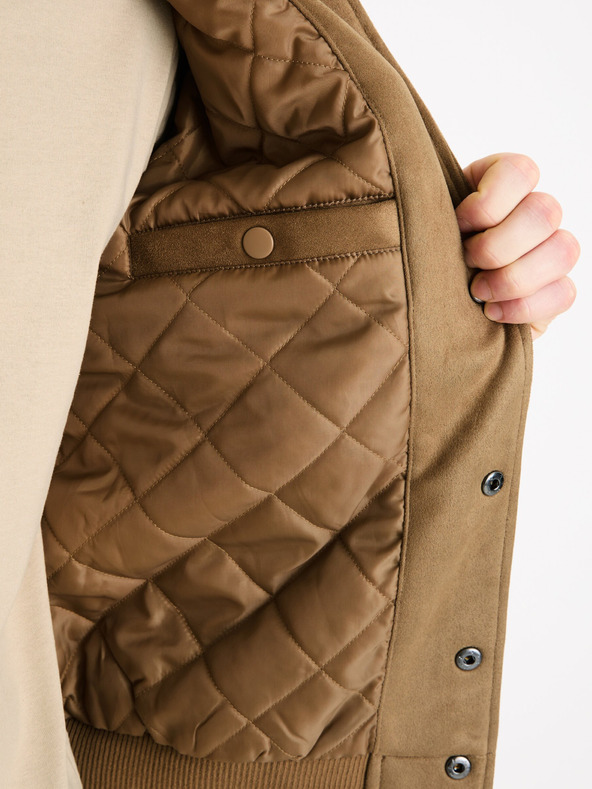 Celio Rjava moška jopica Celio Guvarsisu