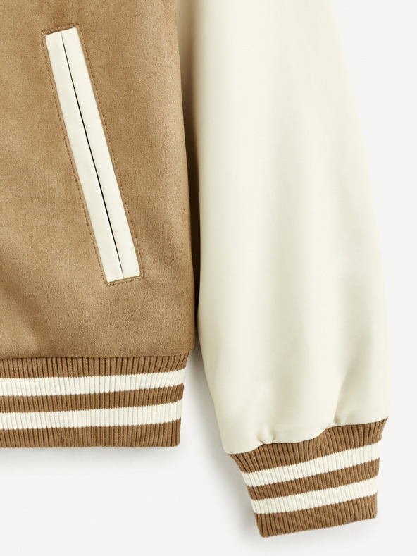 Celio Rjava moška jopica Celio Guvarsisu