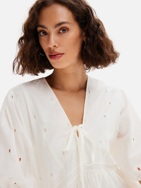 Desigual Bela Desigual Lombard Ženska mini obleka