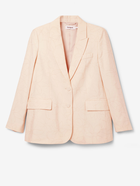 Desigual Marelična ženska cvetlična jakna Desigual Elbert