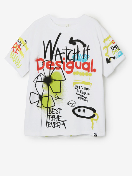 Desigual Bela Desigual fantovska majica Aslan