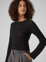 Vero Moda Črn ženski pulover Vero Moda Fabienne