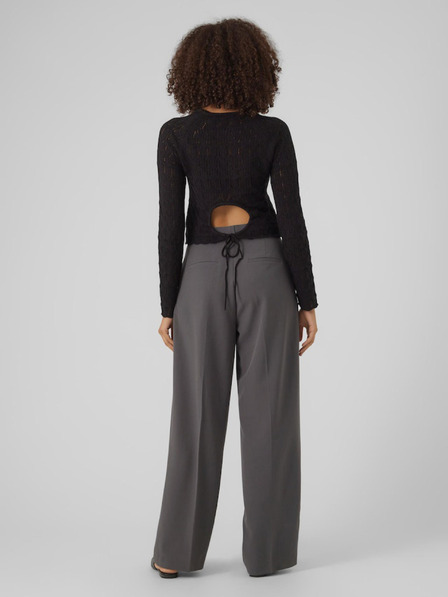 Vero Moda Črn ženski pulover Vero Moda Fabienne