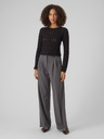 Vero Moda Črn ženski pulover Vero Moda Fabienne