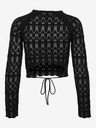 Vero Moda Črn ženski pulover Vero Moda Fabienne