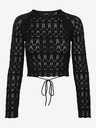 Vero Moda Črn ženski pulover Vero Moda Fabienne