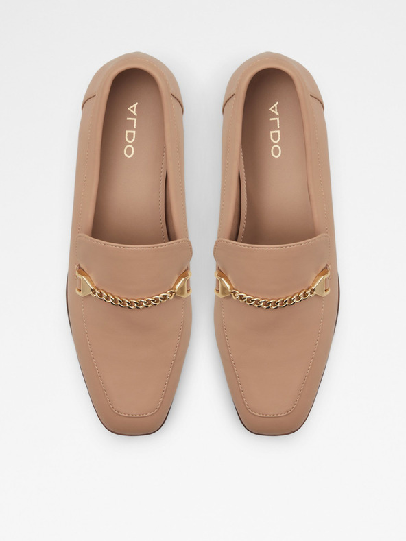 Aldo Ženske mokasine Aldo Valenaclya v bež barvi