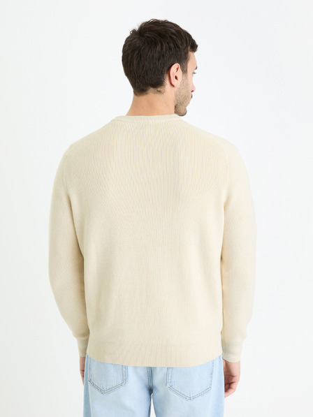 Celio Kremast moški osnovni pulover Celio Gexter