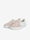 Rieker Beli ženski športni copati Rieker