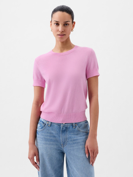 GAP Kratek crop pulover CashSoft GAP