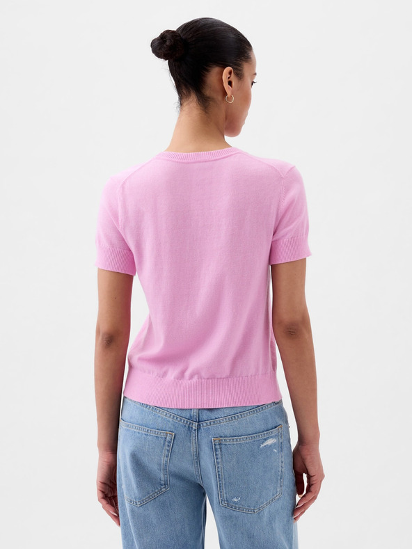 GAP Kratek crop pulover CashSoft GAP