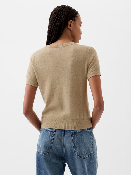 GAP Kratek crop pulover CashSoft GAP