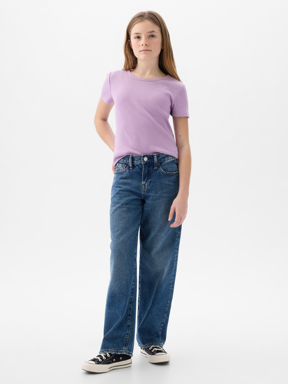 GAP Otroška bombažna majica z logotipom GAP