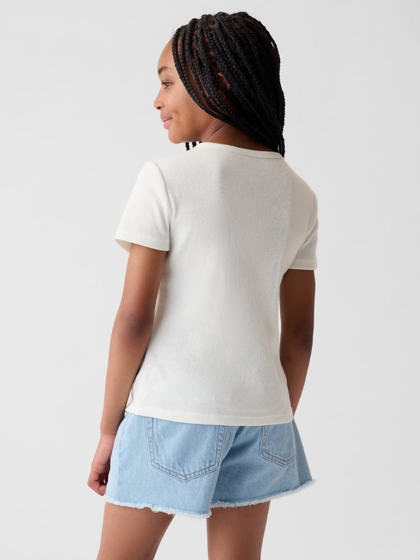 GAP Otroška bombažna majica z logotipom GAP