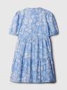 GAP Detské volánikové šaty GAP