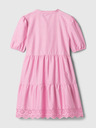 GAP Detské volánikové šaty GAP