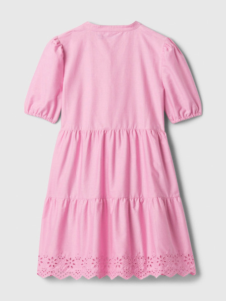 GAP Detské volánikové šaty GAP