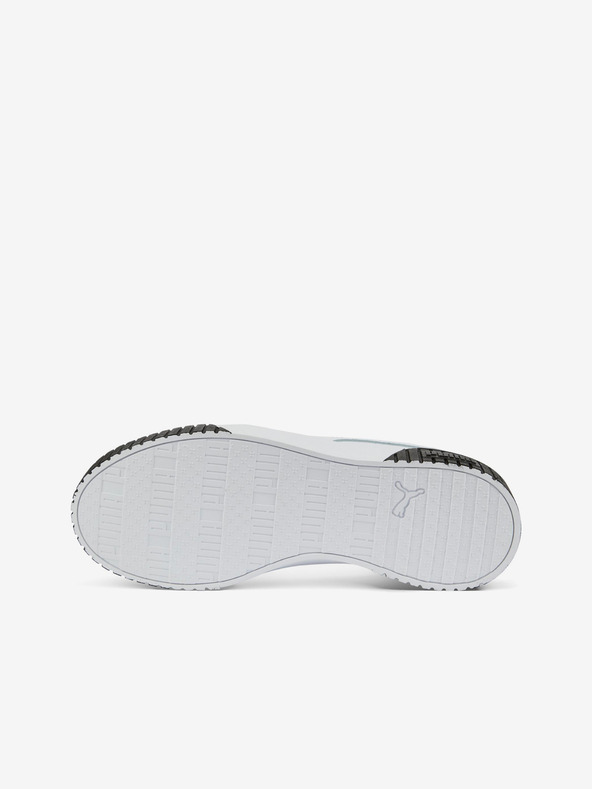 Puma Bele ženske usnjene superge Puma Carina 2.0