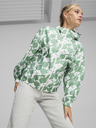 Puma Bela in zelena ženska lahka vzorčasta jakna Puma Blossom AOP Windbreaker