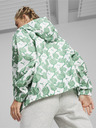 Puma Bela in zelena ženska lahka vzorčasta jakna Puma Blossom AOP Windbreaker