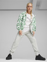 Puma Bela in zelena ženska lahka vzorčasta jakna Puma Blossom AOP Windbreaker