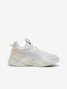 Puma Bele ženske superge z usnjenimi detajli Puma RS-X Soft Wns