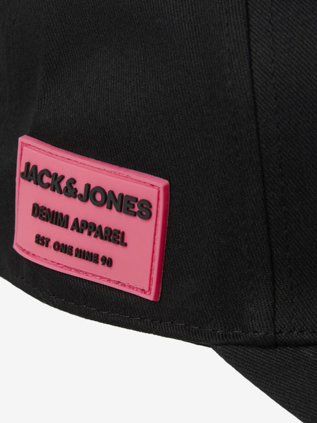 Jack & Jones Črna moška kapa Jack & Jones Contra