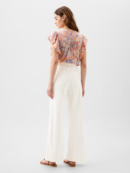 GAP Džins Wide Leg High Rise GAP