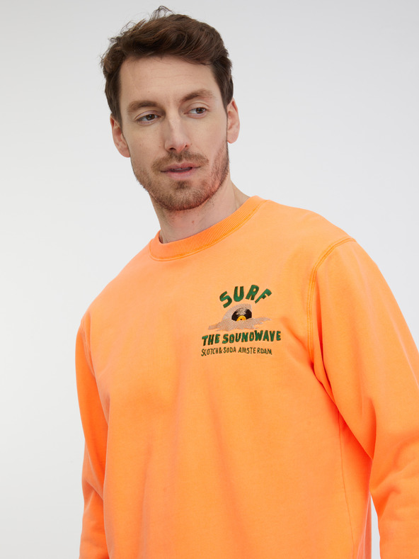 Scotch & Soda Oranžna moška jopa Scotch & Soda
