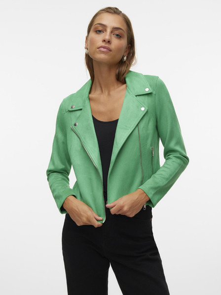 Vero Moda Zelena jakna iz semiša za ženske Vero Moda Jose