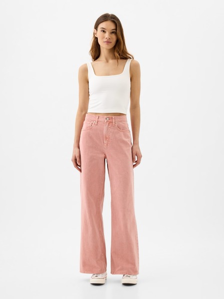 GAP Džins Wide Leg High Rise GAP