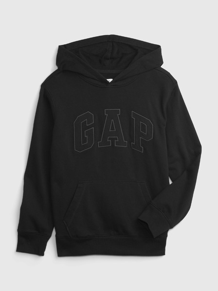 GAP Otroška majica z logotipom in kapuco GAP