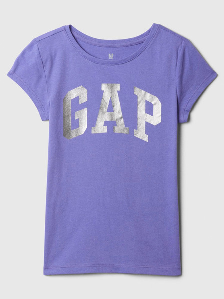 GAP Otroška majica s kovinskim logotipom Gap
