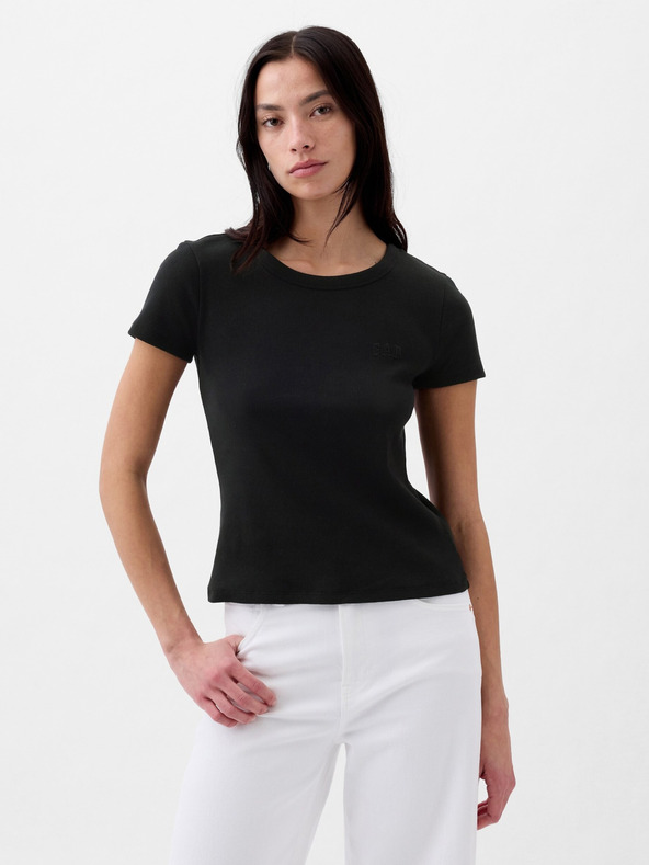 GAP Rebrasta majica z logom GAP