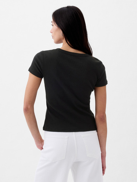 GAP Rebrasta majica z logom GAP