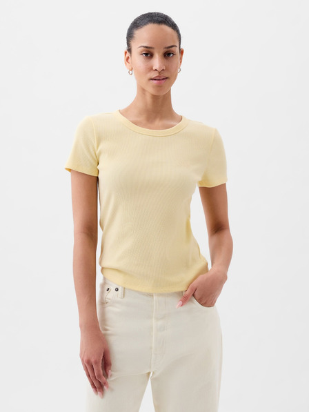 GAP Rebrasta majica z logom GAP