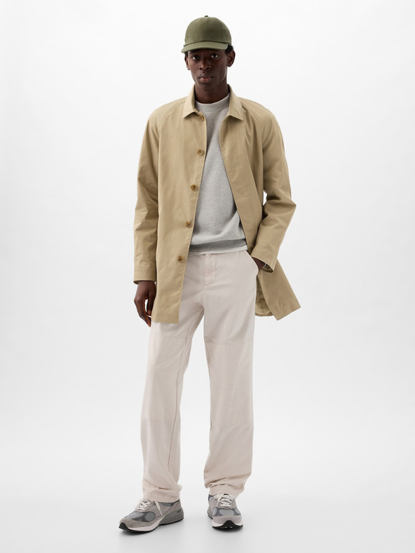 GAP Lahek plašč z ovratnikom GAP