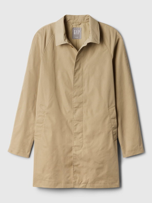 GAP Lahek plašč z ovratnikom GAP