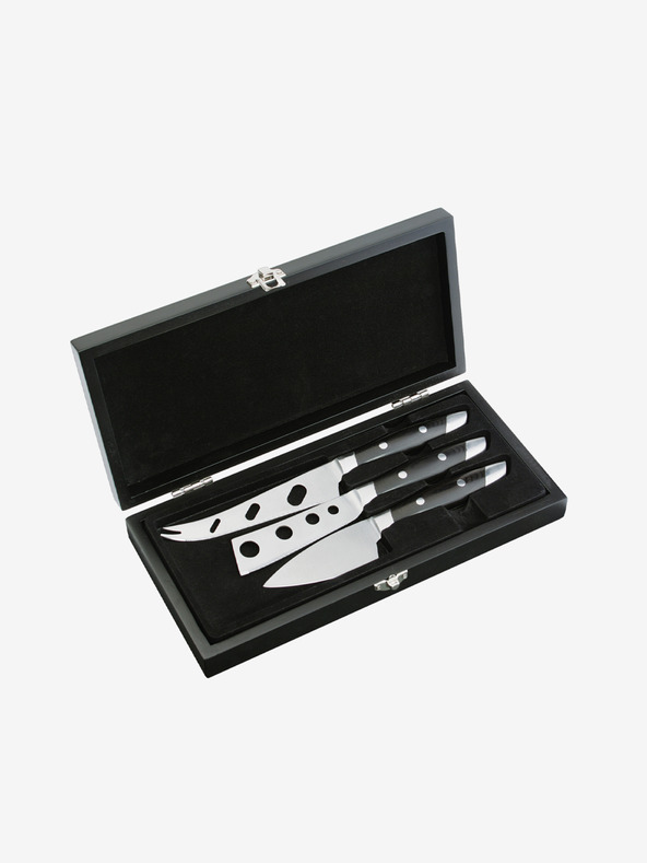 Cilio Komplet treh nožev za sir v darilni škatli Fontina Cilio