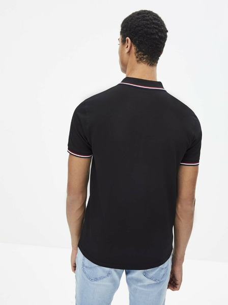 Celio Črna moška polo majica Celio Necetwo