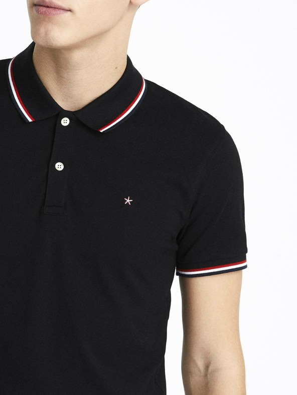 Celio Črna moška polo majica Celio Necetwo
