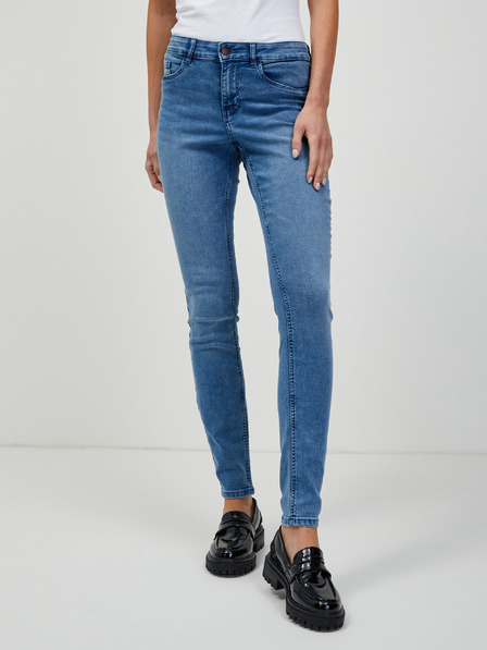 Orsay Modre jeggings ORSAY