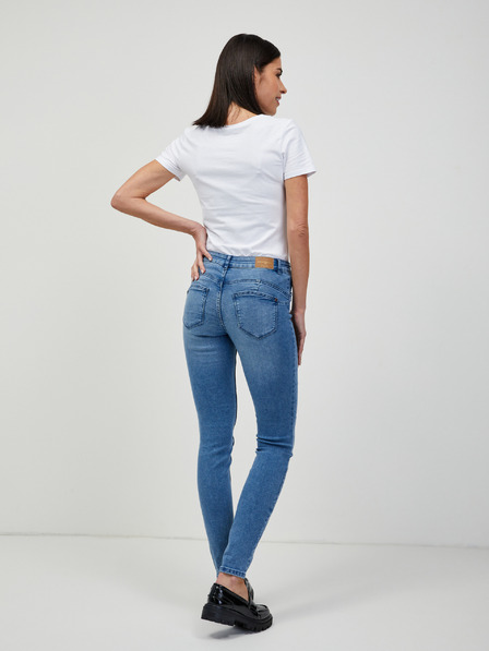 Orsay Modre jeggings ORSAY