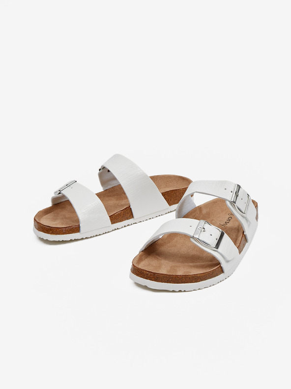 Orsay Beli ženski natikači ORSAY