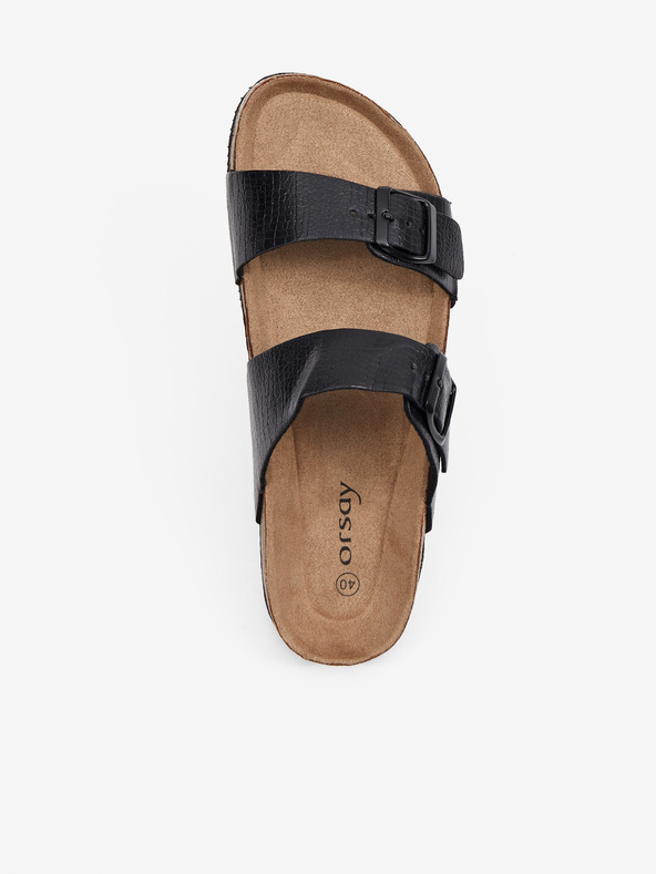 Orsay Črni ženski natikači ORSAY