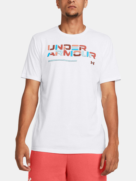 Under Armour Moška majica Under Armour UA Colorblock Wordmark SS