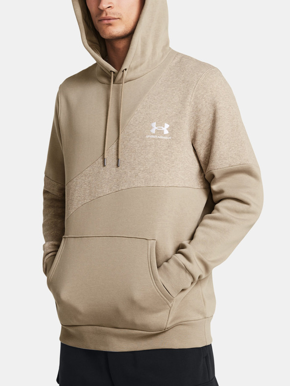 Under Armour Moški pulover Under Armour UA Essential Flc Blocked HD
