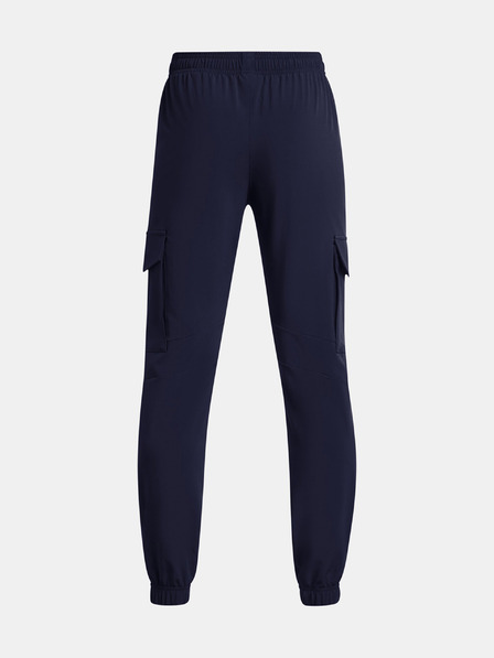 Under Armour Deške športne hlače Under Armour UA Pennant Woven Cargo Pant-BLU