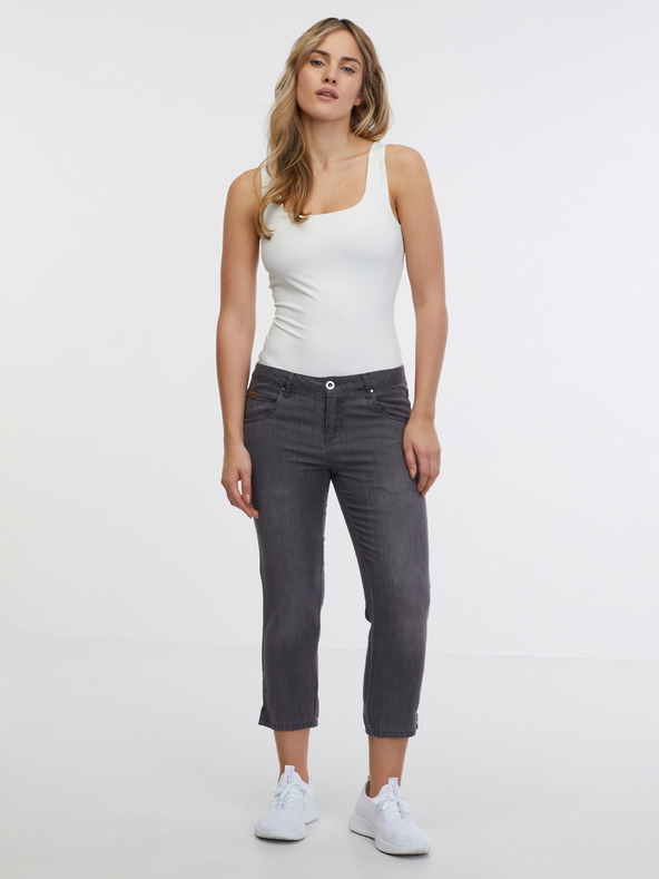 Sam 73 Sive ženske tričetrtinske kavbojke ravnega kroja SAM 73 Antonella