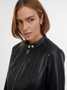 Orsay Črna ženska jakna iz umetnega usnja ORSAY